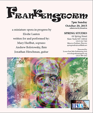 frankenstorm poster